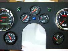 first time custom gauge panel