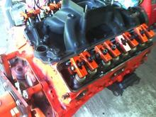 new set up, ported air gap, with inch spacer. ( harland sharp rollers)