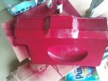 Decided to paint my interior pieces maroon.