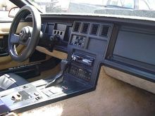 1987 Lonewolf Corvette Interior passenger view
