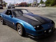 After painting hood