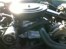 New Edelbrock performer TBI intake for the 305