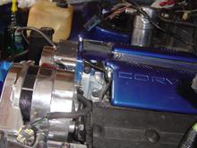 Engine side veiw I might paint the valve cover too.