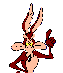 Wile making a point