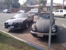 My Camaro and My Bug which is also a work in progress