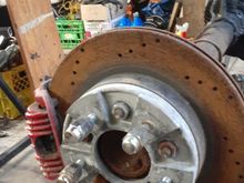 It came with spacers required to install 4th gen Camaro rims in a 3rd gen as well as drilled brake rotors!