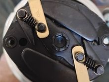 Pertronix. Note the orientation of the weights.