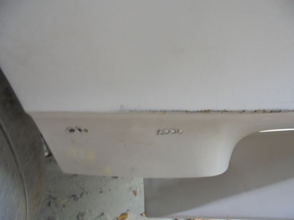 More holes to create the slot.