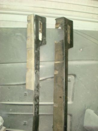 Ground effect on the left is the modified one that I pulled from the car and the one on the right is off my parts car.
