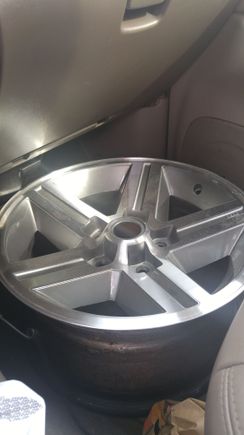 Newly restored IROC rims by Hawk's Motorsports