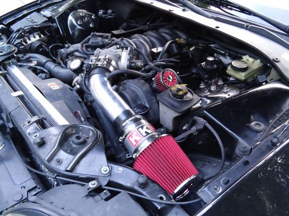 3.9L Jaguar V8 with Spectra Kit, SCT Stage 2 Tune, stage two SCT cams and KKM 5.0 mass airlfow and throttle body upgrade.