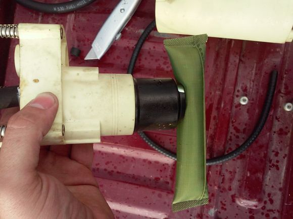 I put a 3rd Gen strainer on the bottom of the TBI pump.