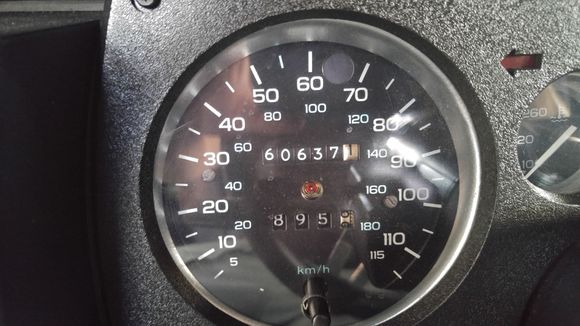 Missing my speedometer needle.