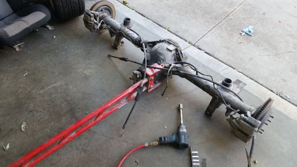 Pulled for a rebuild