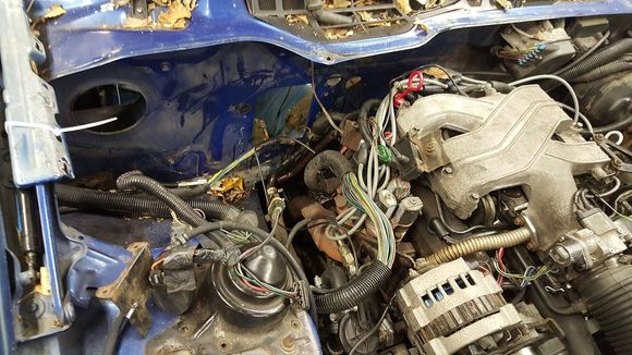 Made some space underhood