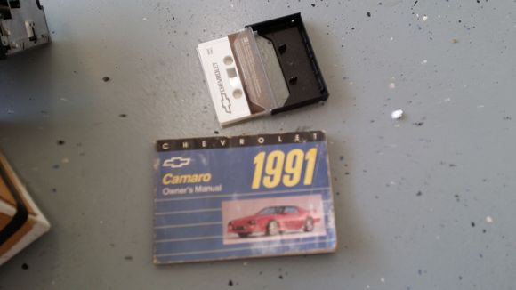 Owners Manual with Cassette