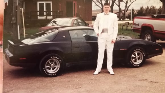My very first third gen in 1991. It was an 83 Trans Am. 305 carb/auto. 63k miles. Super clean car. I ended up putting different wheels on it, but lost my pics of it with the better wheels