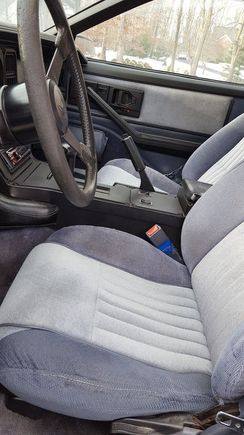 current blue interior