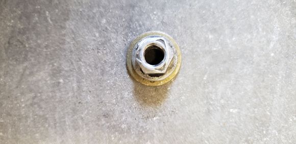 superglued washer to nut