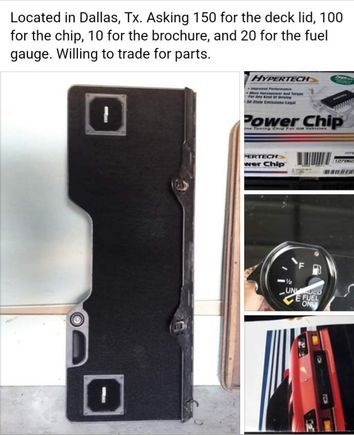 Willing to negotiate too. Chip is for an 87 5.7