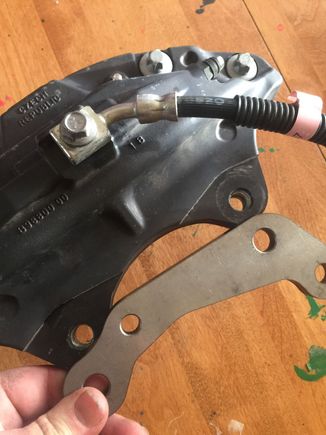 Pre machine
Note: OEM 6th Gen brake hose still installed. I had to use the banjo bolt from this hose on the Earls hose to work proper.