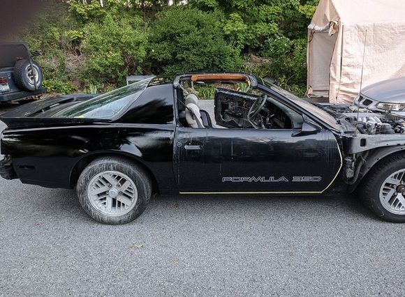 I went heavy on the paint and have some minor runs but they will sand out.  Going to wet sand the orange peel tomorrow and buff it out so it will be done. Then I can do the same for the fenders and bumpers. Get this back together. More info and pics to come!