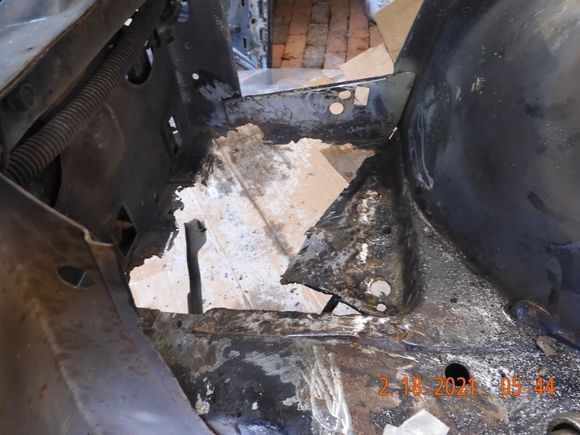 Defiled meta removed from battery tray