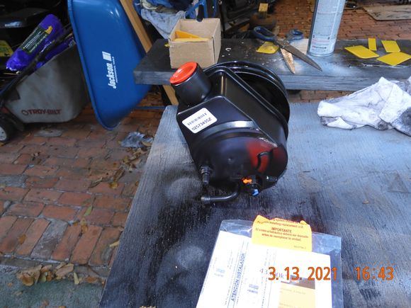 Also got my new AC compressor, dryer, and orifice.  Yay