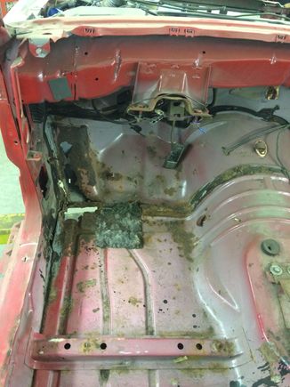 The notorious driver side pan did not disappoint