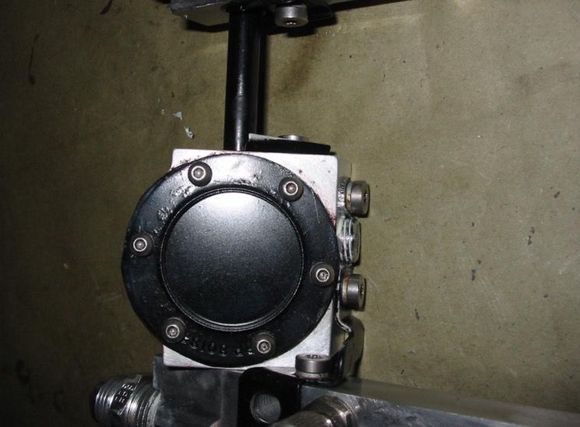 The return was blocked 1/4 npt tap after drilling to  7/16.
