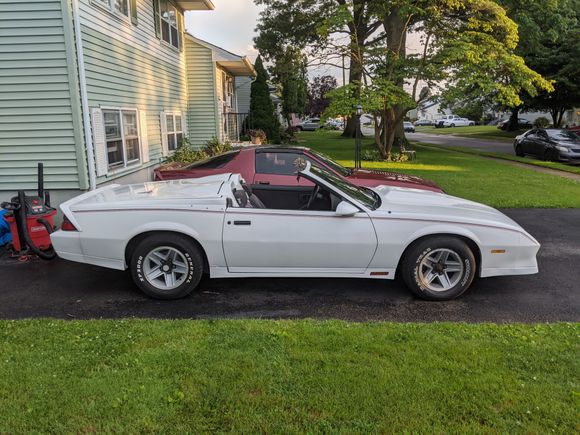This is my 1984 Autoform Camaro Z28 "California addition"