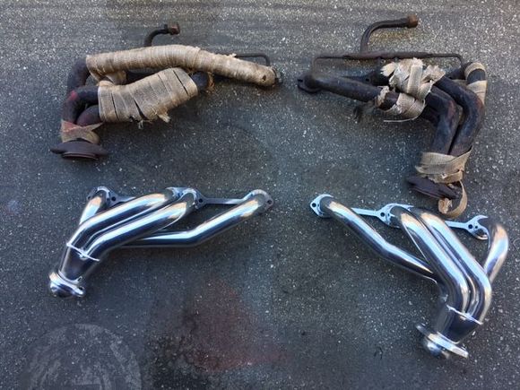 Before and after... TES wrapped