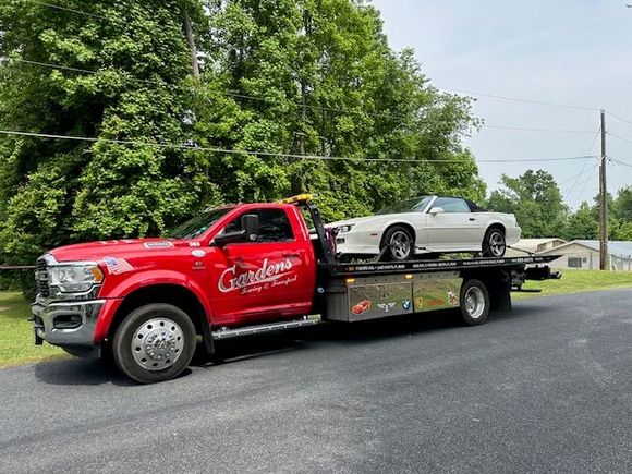 On her way home from NC to FL