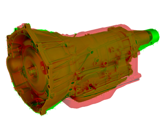 6L80 in Red, 4L80 in Green - 50% Transparency
