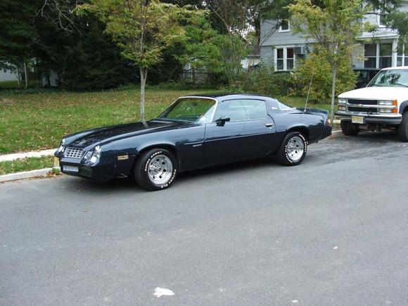 my nre edition,79 camaro berlinetta,305 auto.