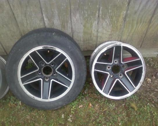 Previous owner tried to paint these rims