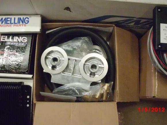Dual Remote oil filters