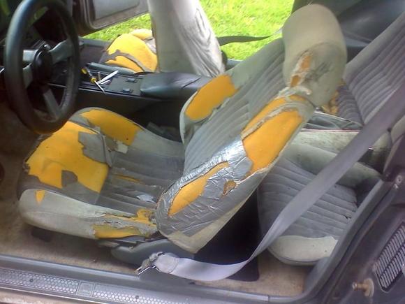 The old seats... obviously.