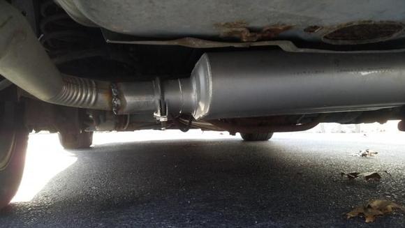 New Flowmaster muffler, Loud &amp; Proud