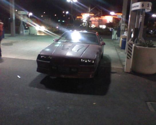 gas station