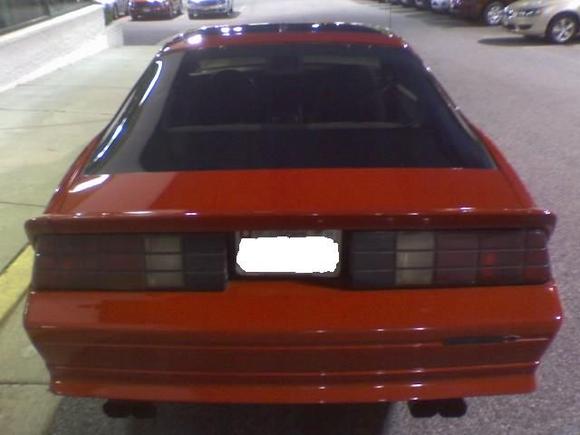 Removed the stripe, restored the paint