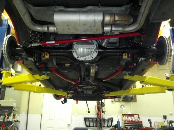 Rear end swap done!