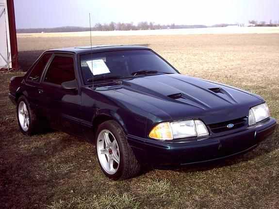 1989 mustang twin turbo hood.