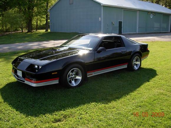 1983  Camaro with ZQ8 Rims