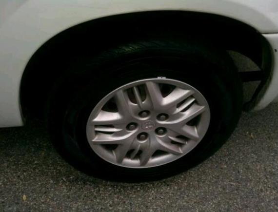 Cleaned Hubcaps