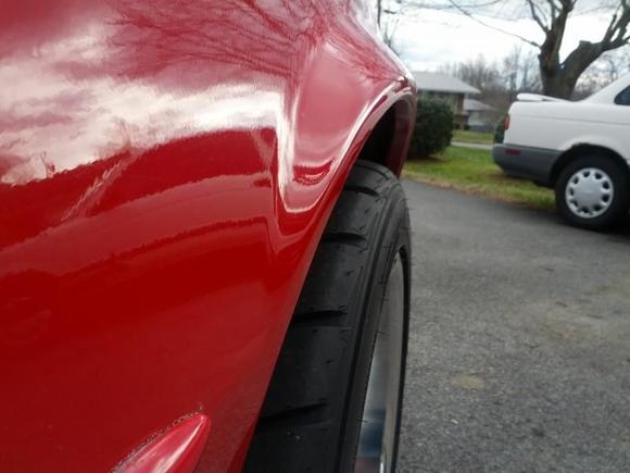 Looks like I may be buying 5.5 inch backspacing instead of these 5 inch wheels