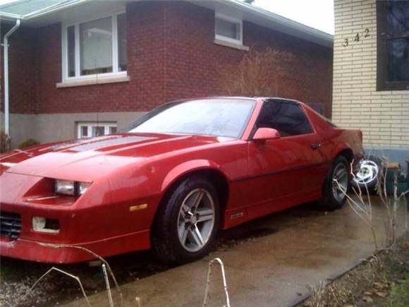 Ismo's  I-Rock Z-28 Camaro: My 1985 Z-28 project car: (just picked it up this weekend),(31/05/2009).