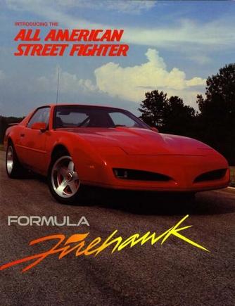 92' Firehawk Ad from 1992!!