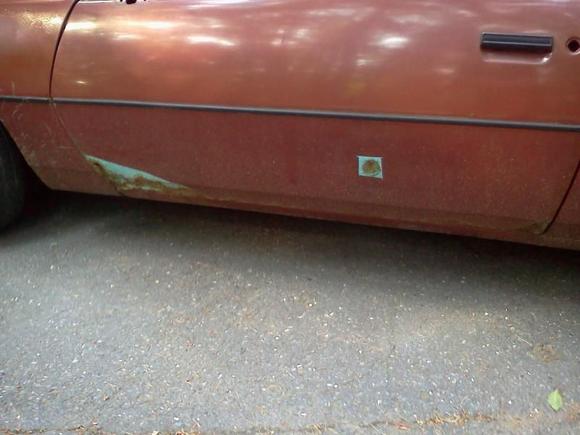 old drivers side door