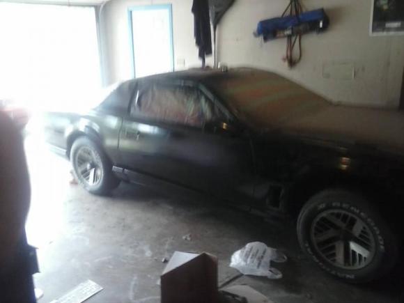 getting painted